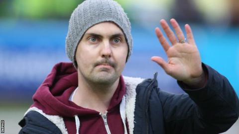 Striker Mark Farren played with Derry City, Finn Harps, Glenavon and Monaghan United