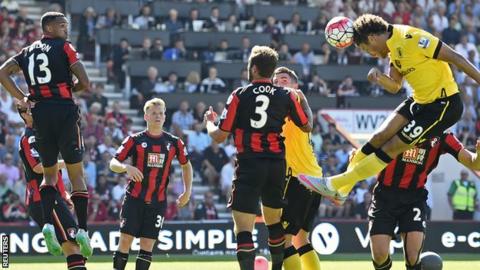 Bournemouth 0-1 Aston Villa - BBC Sport