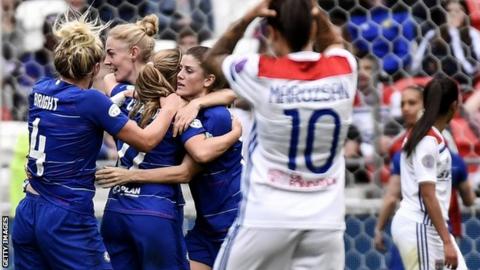 Women's Champions League: Chelsea Women V Lyon Feminines (1-2 Agg ...