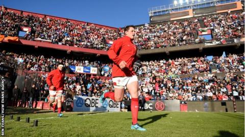 Hooker Ryan Elias won the last of his five Wales caps against Argentina in June 2018