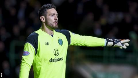Celtic goalkeeper Craig Gordon