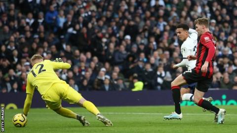 Tottenham Hotspur 3-2 Bournemouth: Mourinho praises Alli after ...