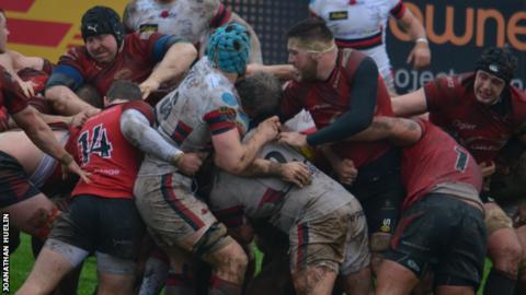 Jersey could not keep out Doncaster's late maul