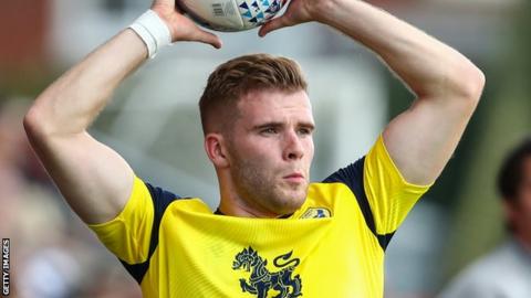 Chris Cadden has spent the first half of the season on loan at Oxford United