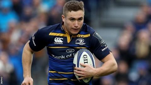 Jordan Larmour has made 14 games for Leinster since making his debut for the Irish province last September