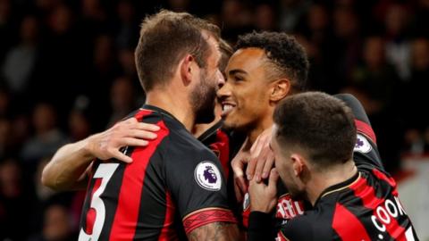 Bournemouth celebrate