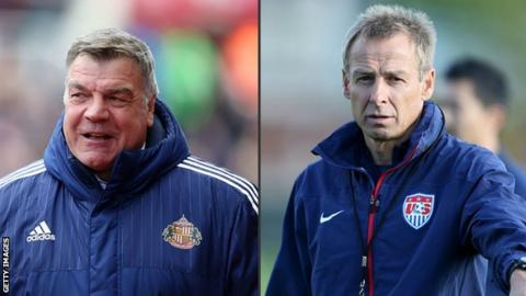 Sam Allardyce and Jurgen Klinsmann
