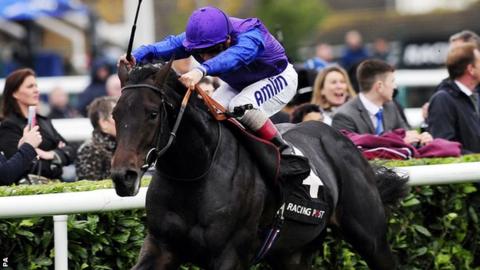 Marcel and Andrea Atzeni win the Racing Post Trophy