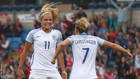 Rachel Daly (left)