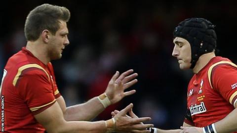 Dan Biggar and Sam Davies