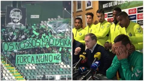Nuno Pinto fans pay tribute