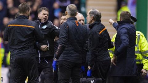 Rangers and Hibernian misconduct