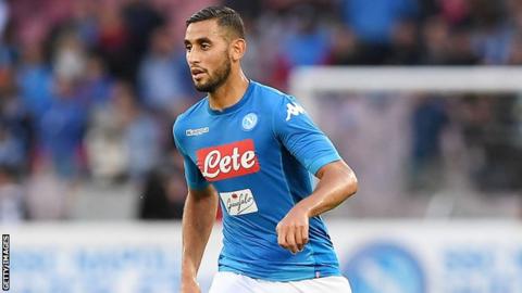 Algeria and Napoli's Faouzi Ghoulam