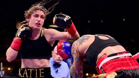 Katie Taylor is 12-0 in her professional boxing career