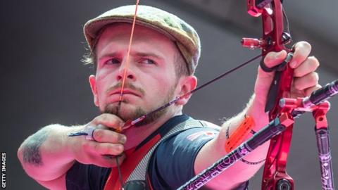 Northern Ireland archer Patrick Huston