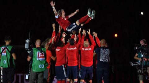 Bayern beat Chicago Fire at Schweinsteiger's testimonial