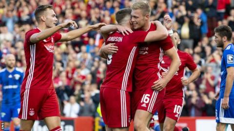 Image result for Rijeka VS Aberdeen