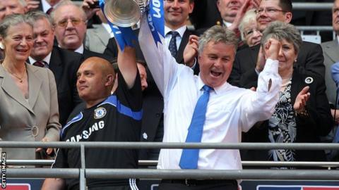 Former Chelsea manager Guus Hiddink