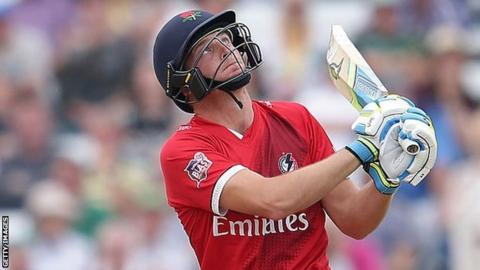 Jos Buttler was making his fourth Lancashire appearance of the summer after knocks of 10, 23 and 56 not out in the T20