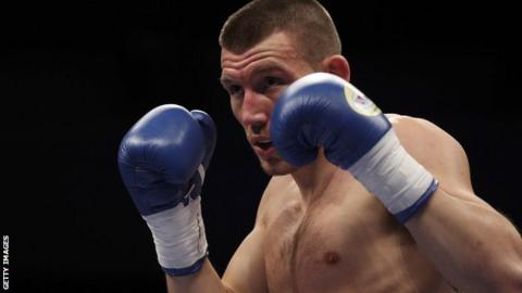Welsh boxer Liam Williams