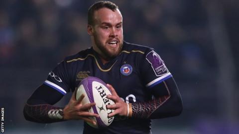 Michael van Vuuren in action for Bath