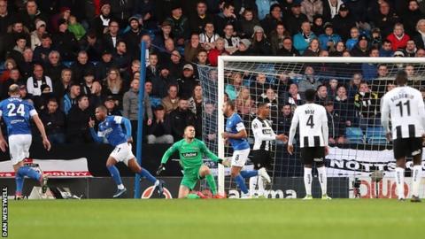 Chesterfield 1 0 Notts County Bbc Sport