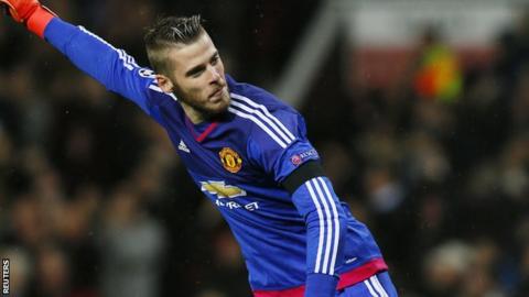 Manchester United keeper David De Gea