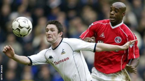 Robbie Keane and Richard Rufus