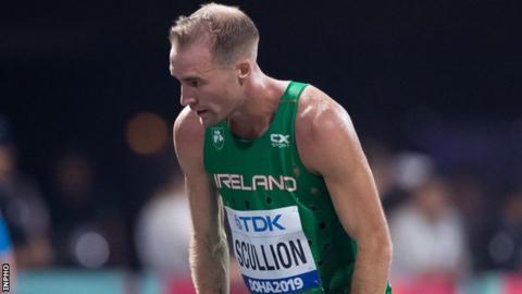 Like many Stephen Scullion suffered in the heat in Doha