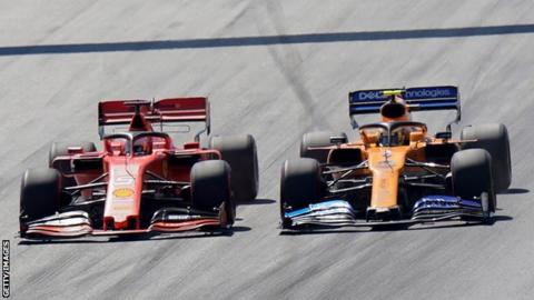 Ferrari and McLaren