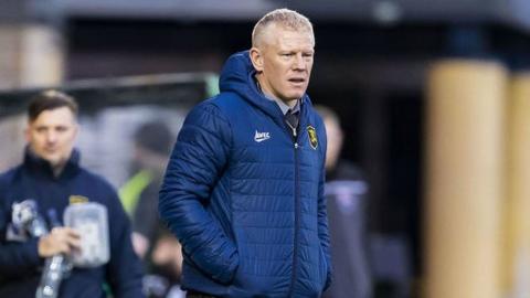 Livingston manager Gary Holt