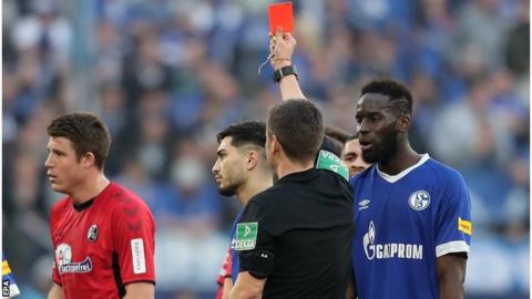 Schalke players