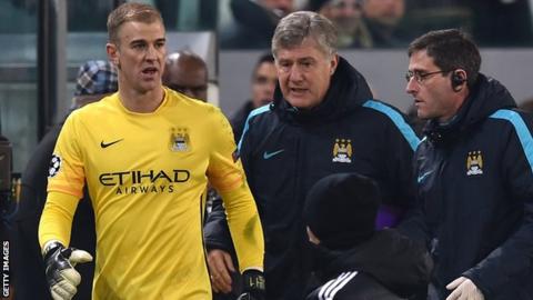 Manchester City and England goalkeeper Joe Hart
