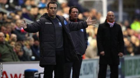 Micky Mellon took on Ian Holloway's then Premier League side Blackpool when he was manager of then non-league Fleetwood in January 2012