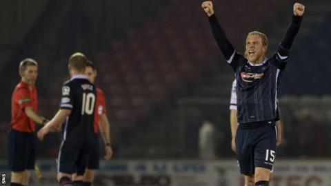 Ross County captain Andrew Davies