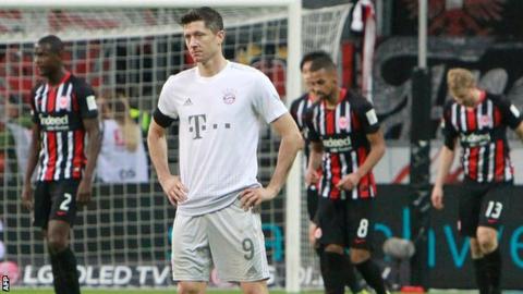 Eintracht Frankfurt vs. Bayern Munich - Football Match Report Eintracht Frankfurt vs. Bayern Munich - Football Match Report