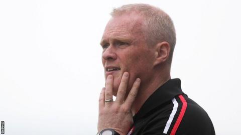 Damian McErlain is manager of Derry's senior footballers