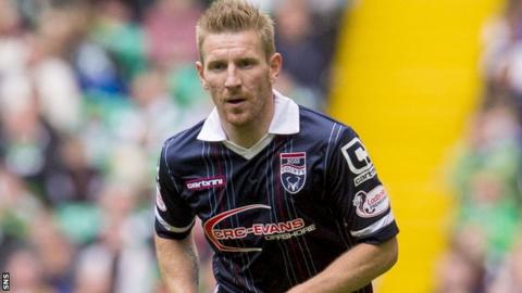 Ross County forward Michael Gardyne