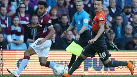 Neil Taylor in action during Aston Villa's win over former club Swansea