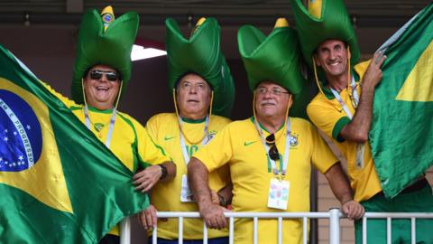 Brazil fans
