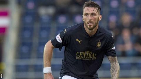Falkirk forward Lee Miller
