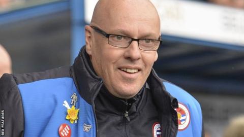 Reading manager Brian McDermott