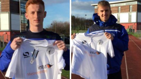 Liam Gibson and Martin Smith