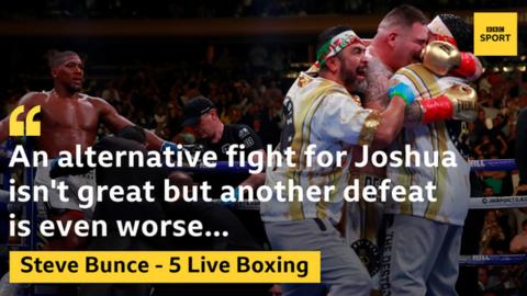 Joshua lost for the first time in his professional career in New York on 1 June