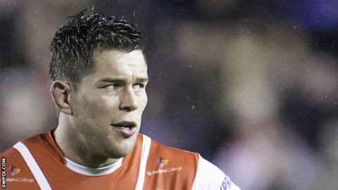Louie McCarthy-Scarsbrook made his debut for St Helens against Wigan Warriors in 2011