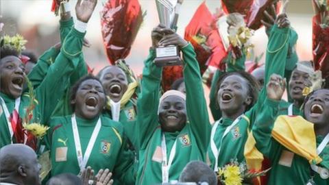 Cameroon women's won 2011 All Africa Games gold