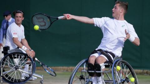 Alfie Hewett and Gordon Reid
