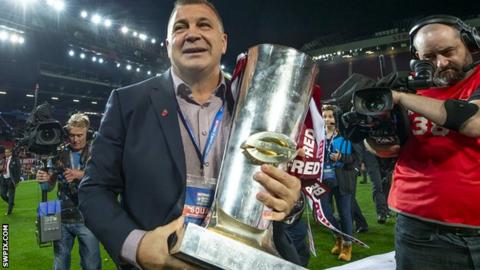 Wigan Warriors head coach Shaun Wane