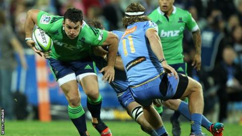 Highlanders back-row forward John Hardie