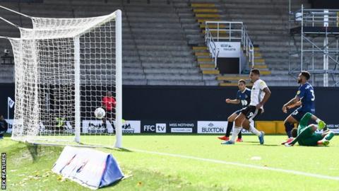 Aleksandar Mitrovic's late second goal